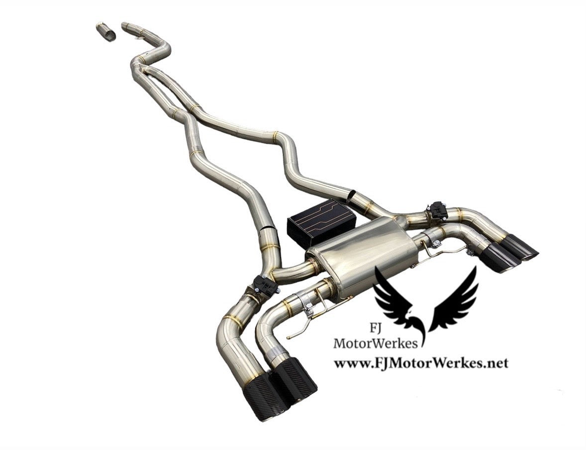 Bmw m340i B58 2018-2022 Full Catback Exhaust system inc Midpipe