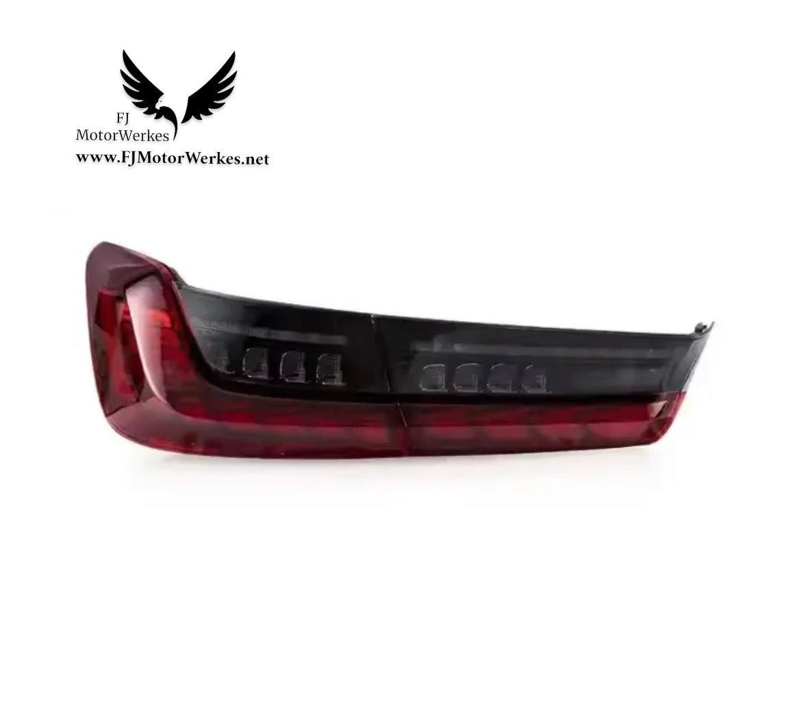 BMW 3 Series G20 G80 M3 GTS Oled Gts Rear tail lights - Cherry Red or Smoked