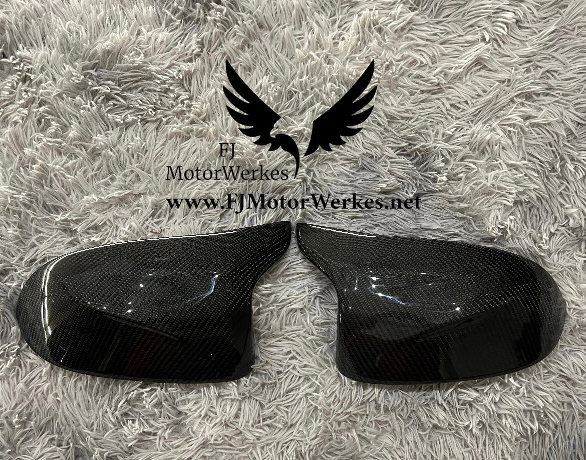 Bmw X3M X4M F97 F98 Carbon Fibre Mirror Caps (Also fits X5M F95 X6M F96)