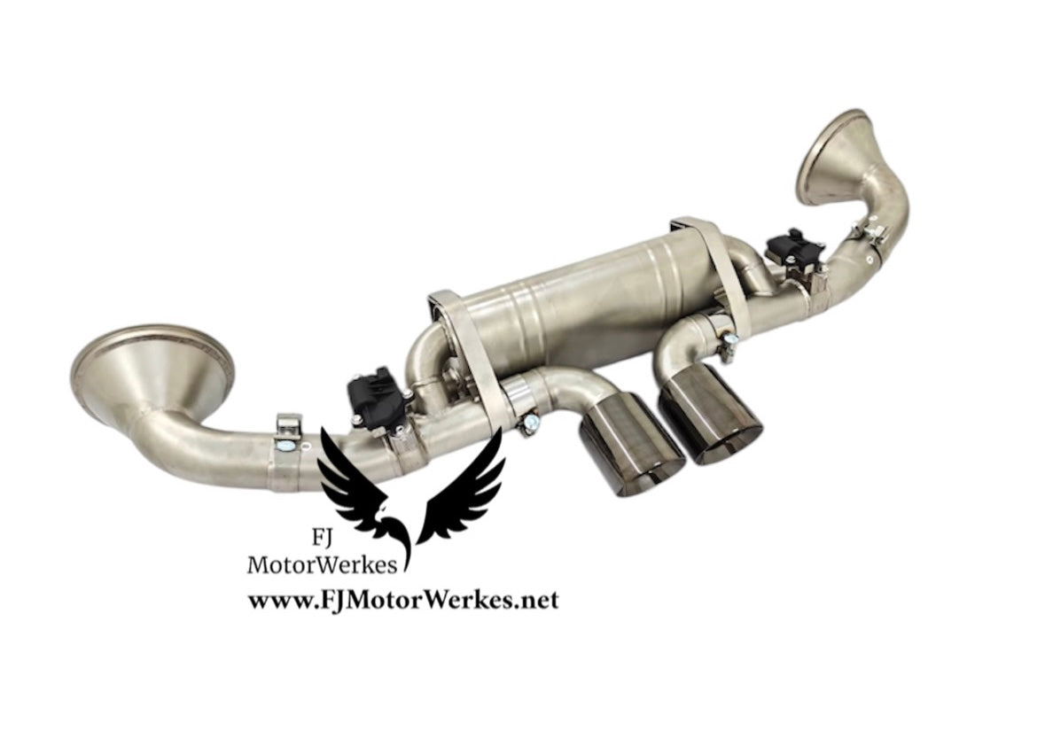 Porsche 911 992 GT2 GT3 GT3RS Valved cat-back exhaust system