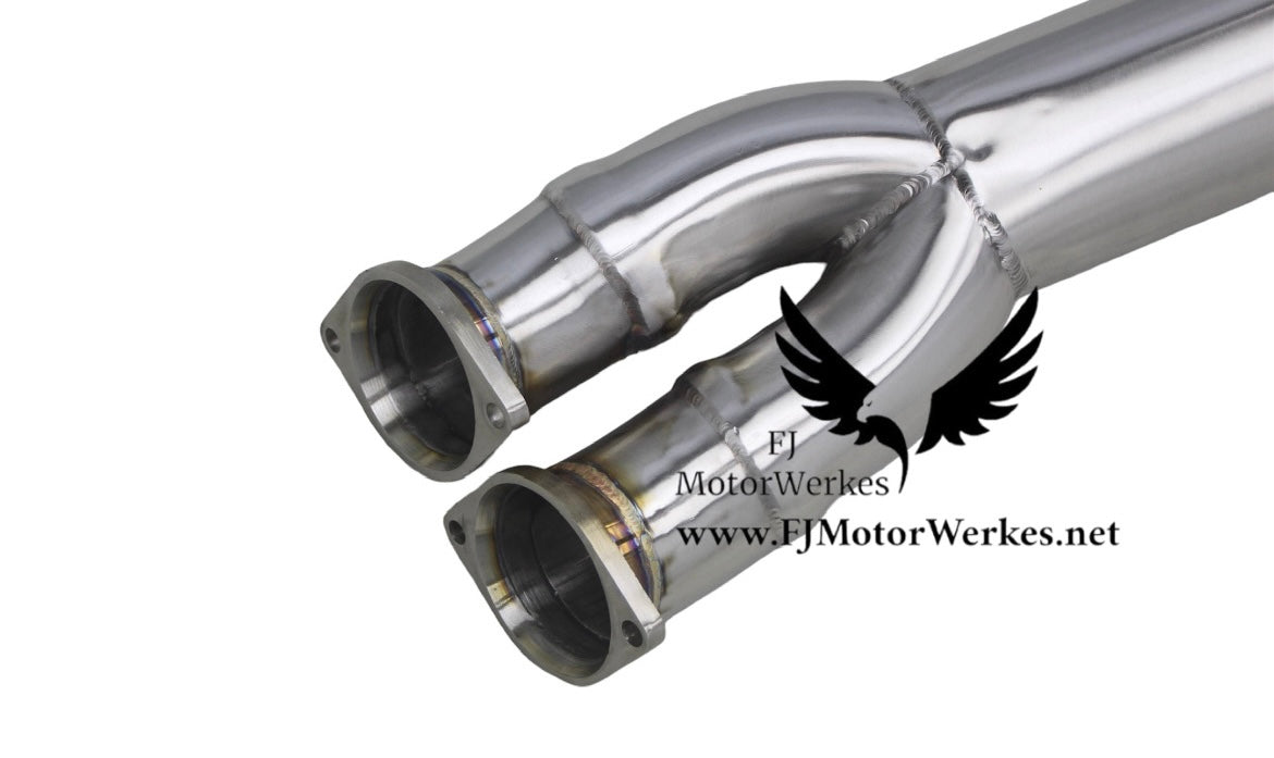 Bmw M2 COMP Single Midpipe catback Exhaust stainless steel F87 S55