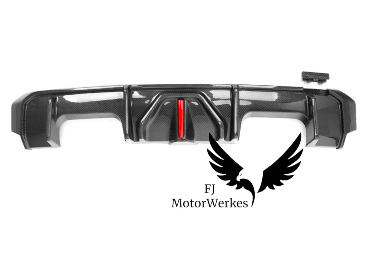 Bmw M3 M4 F1 Ak Carbon Fibre Rear Diffuser