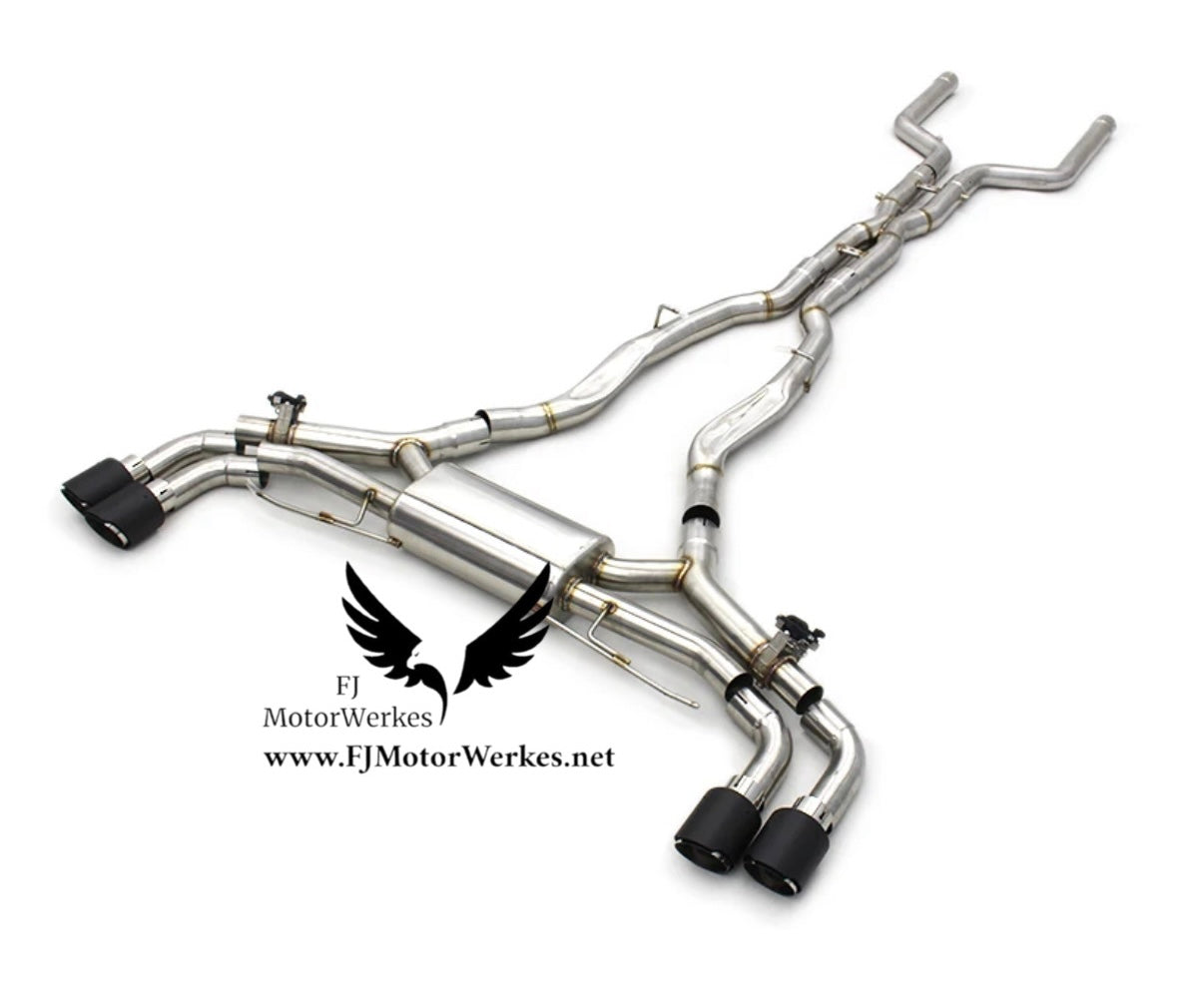 Bmw X5M X6M Full Catback Exhaust 2014 - 2018 F85 F86 – FJ Motorwerkes