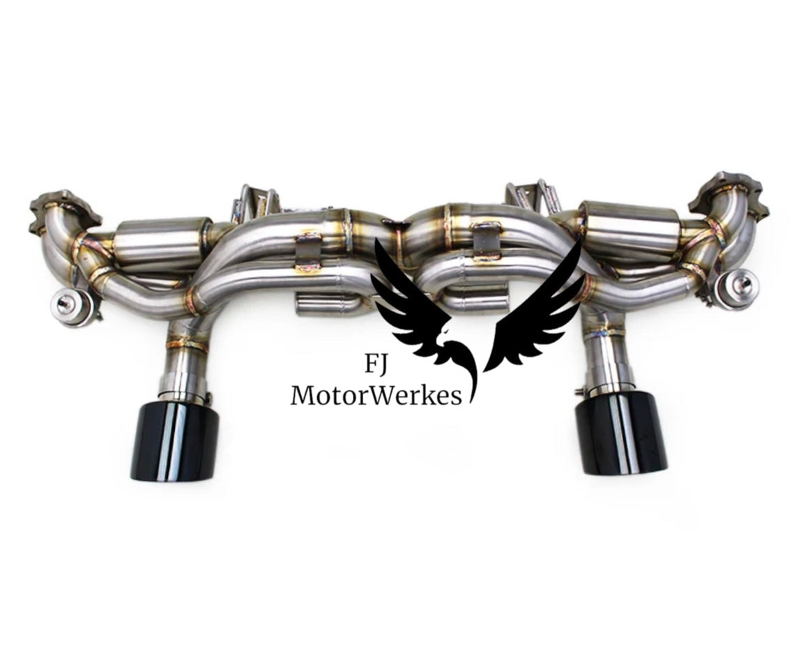 Porsche 718 Cayman GT4 GTS inc Spyder 4.0L valved catback  Performance Exhaust System