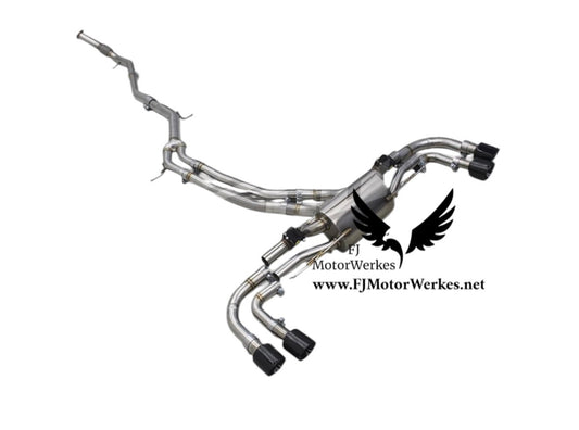 Porsche Cayenne E3 3.0T Catback valved exhaust system