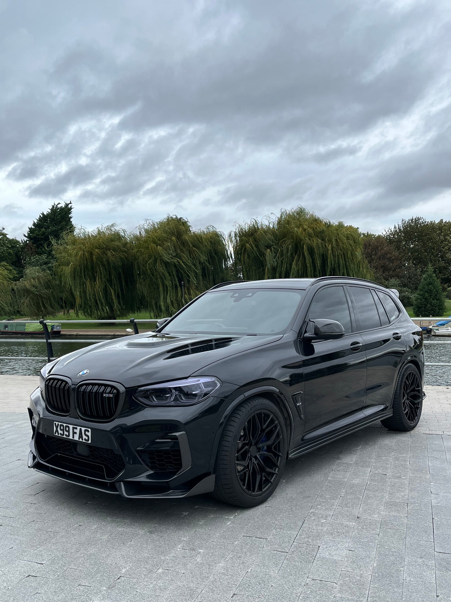 Bmw X3M X4M inc Comp exclusive FJ MOTORWERKES carbon fibre bonnet 100% fitment also available in Fibre glass