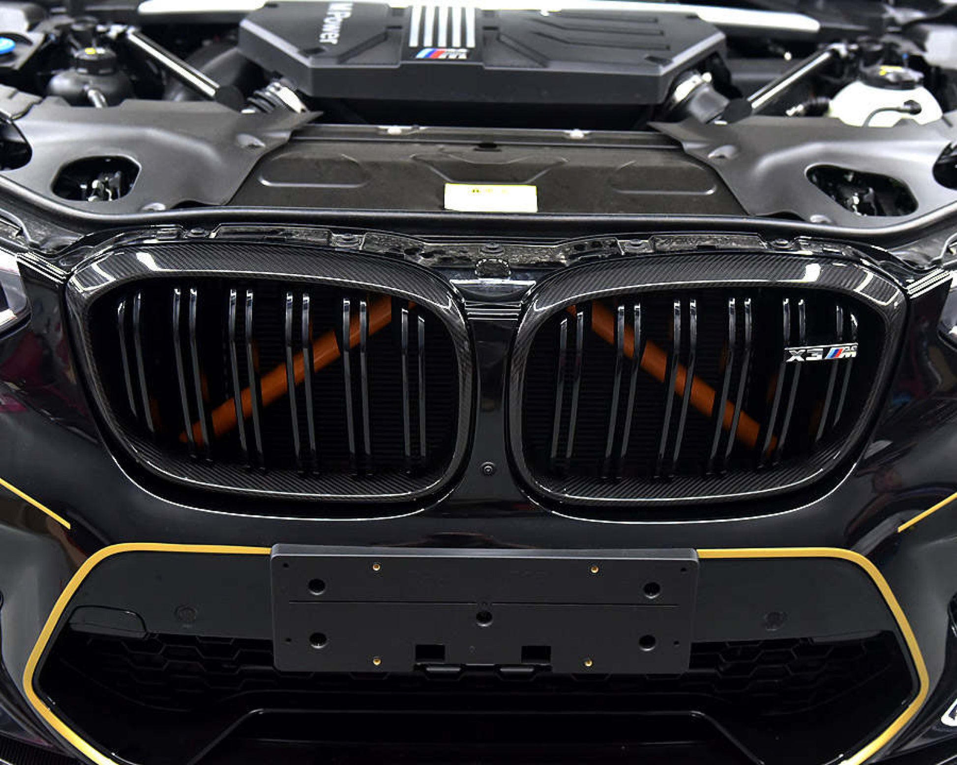 Bmw X3M M performance Carbon kidney grill f97