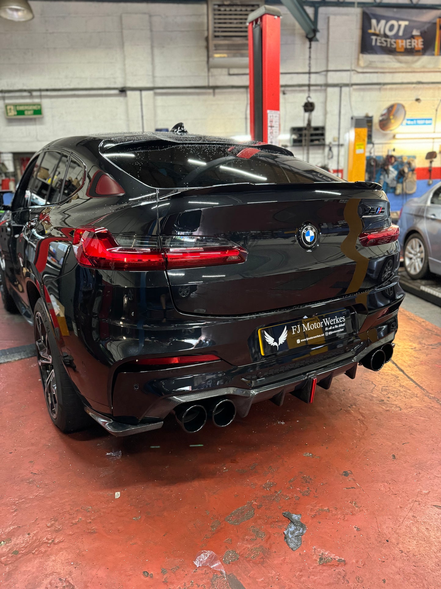 Bmw X3M X4M Vader F1 rear Carbon diffuser pre lci only - 2 Styles