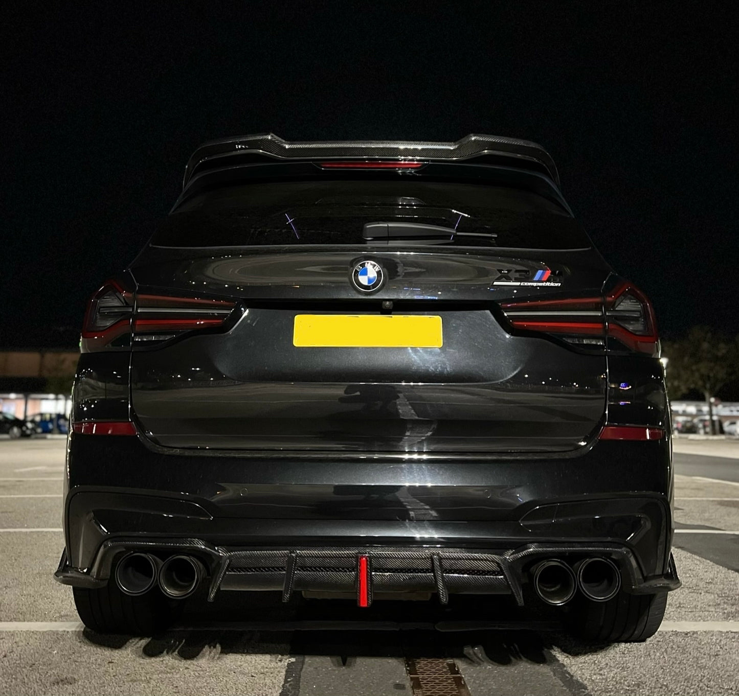 Bmw X3M X4M Vader F1 rear Carbon diffuser pre lci only