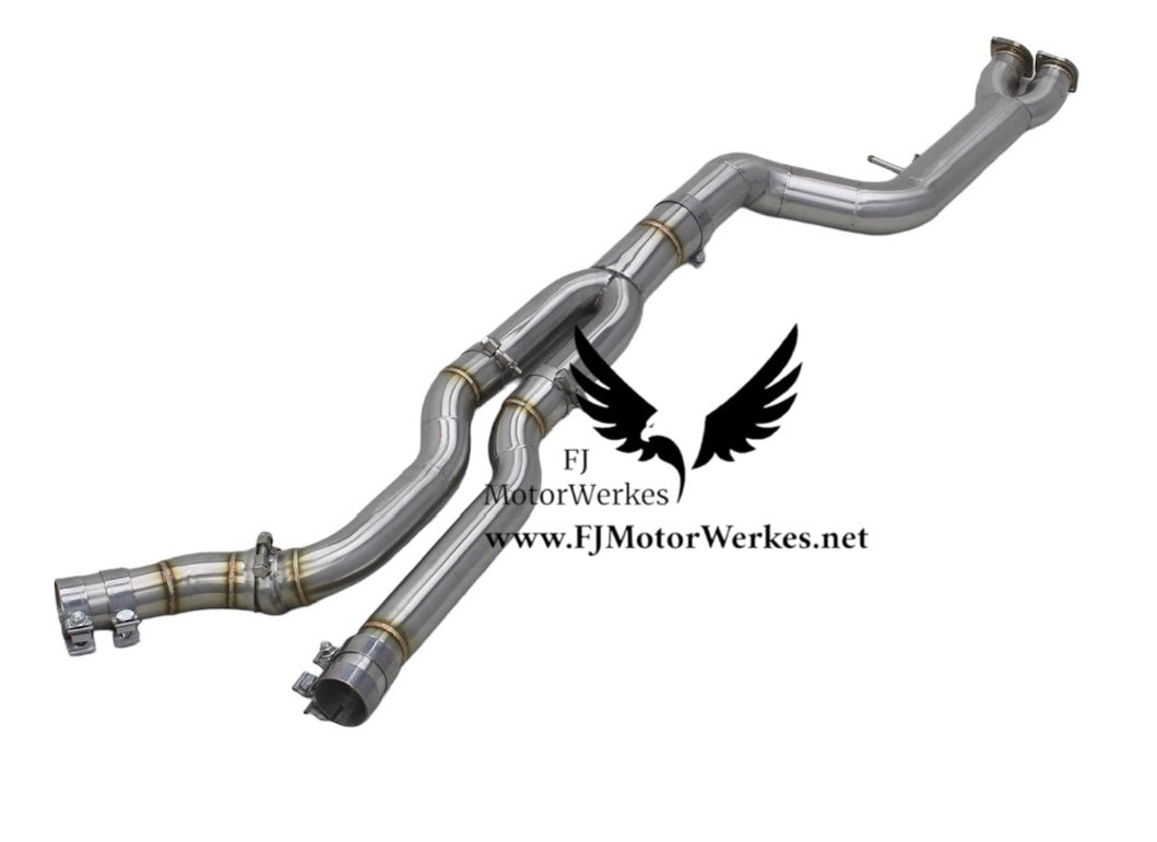 Bmw M2 COMP Single Midpipe catback Exhaust stainless steel F87 S55