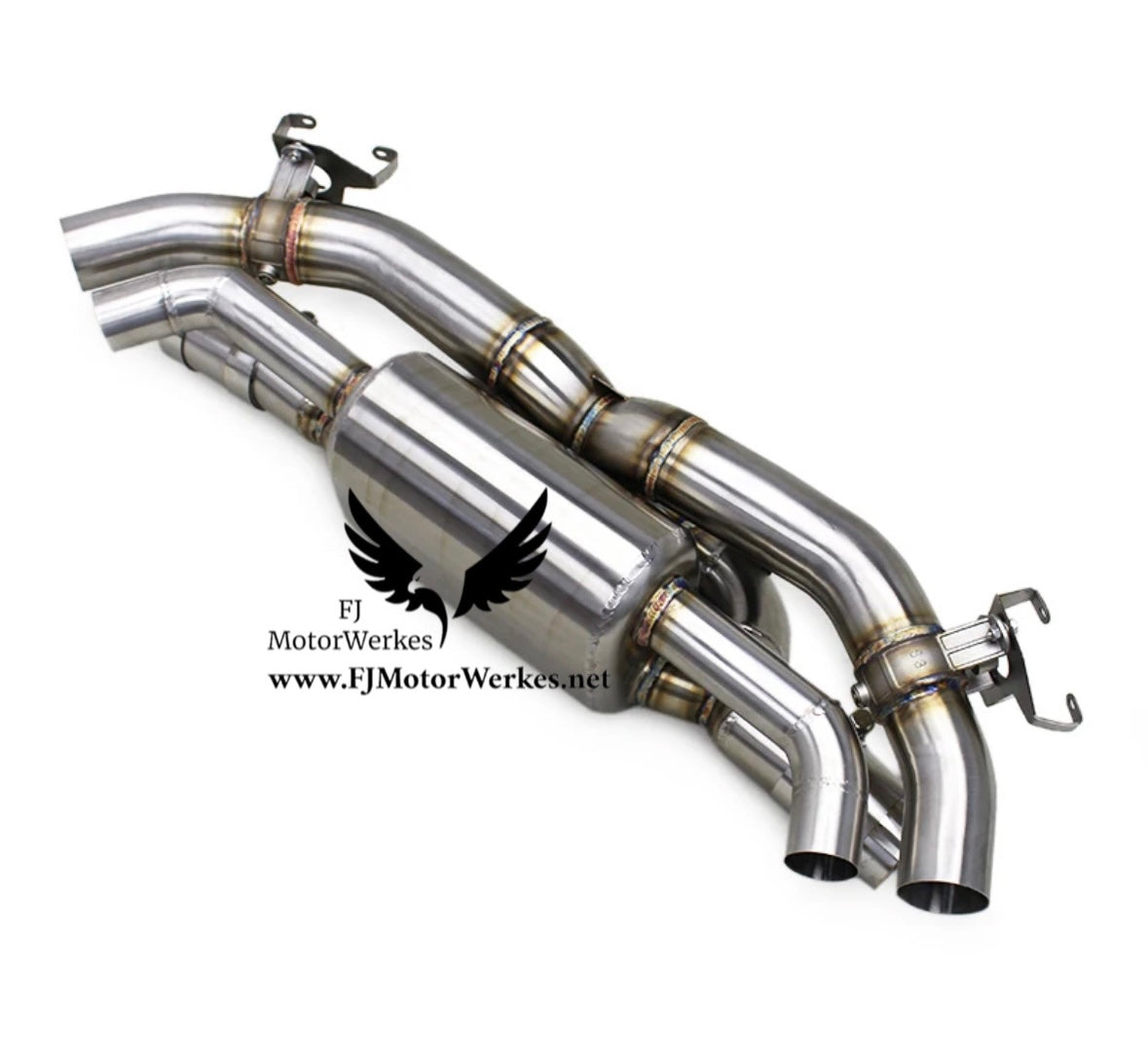 Porsche 911 992 Turbo & Turbo S valved performance catback exhaust