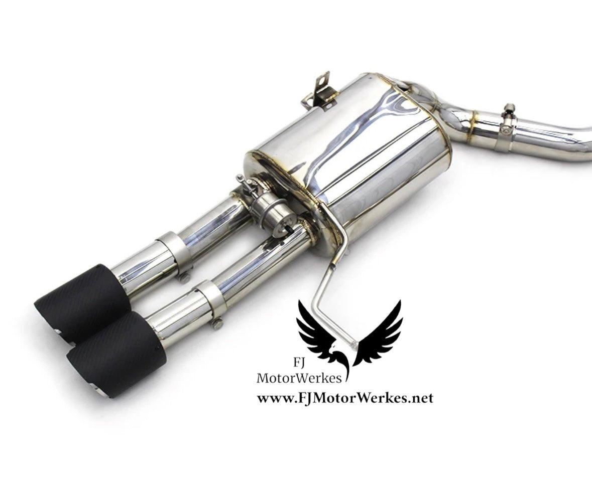 Bmw M3 E90 E92 E93 Full Catback Exhaust system inc Centre pipe