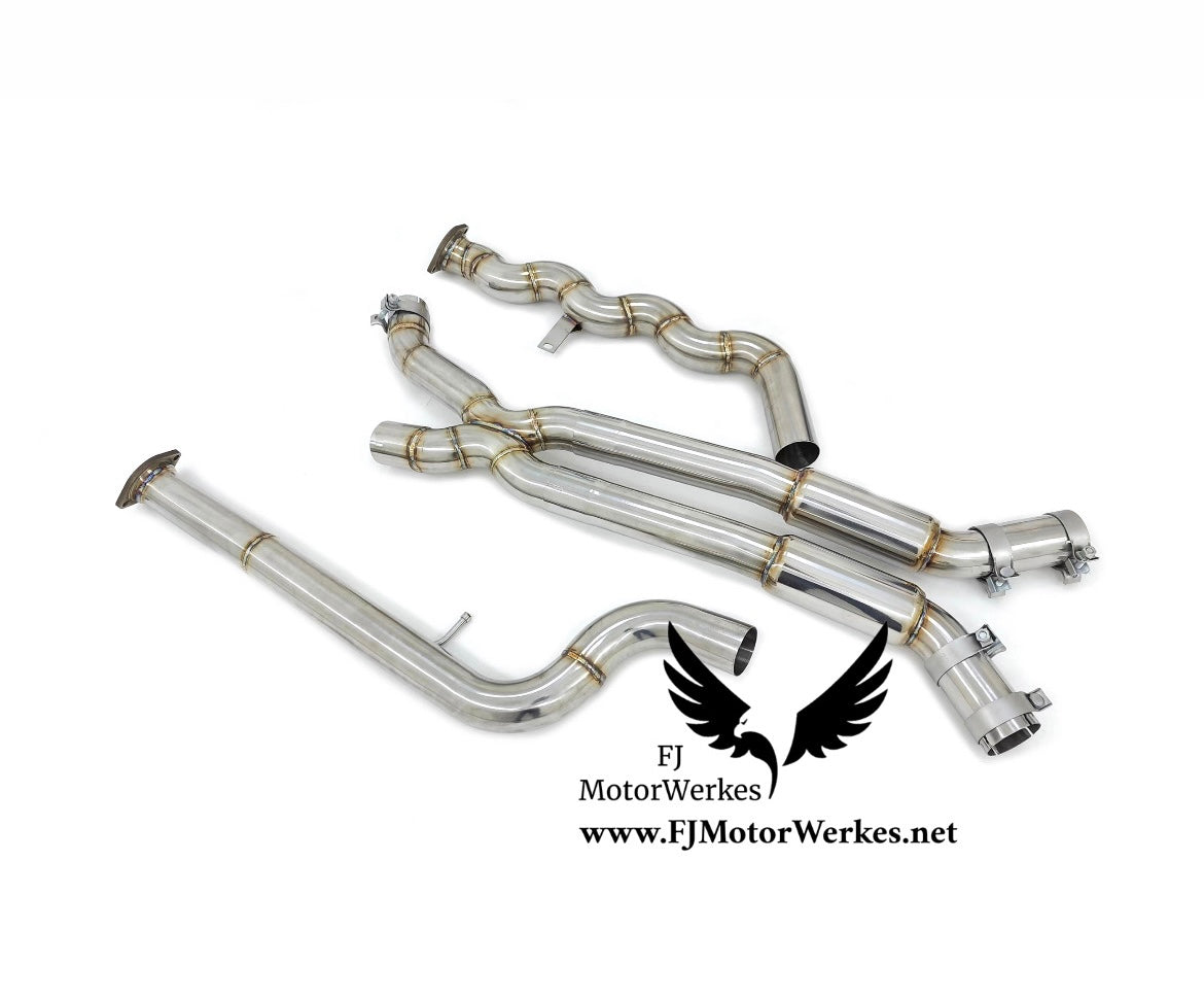 Bmw M2 Equal length Midpipe catback Exhaust stainless steel G87