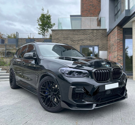 Bmw X3M X4M Carbon fibre Vader 3 Front splitter 2019-2024