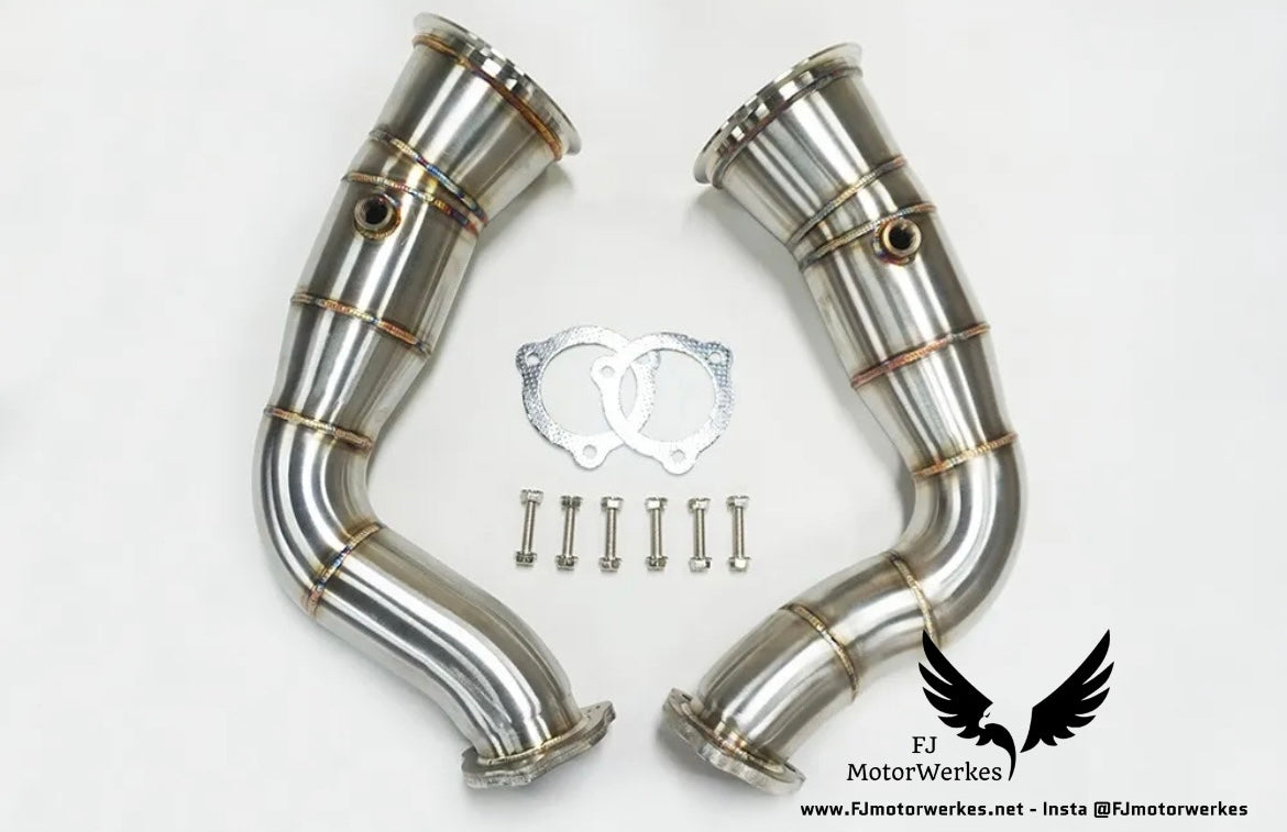 Audi RSQ8 SQ8 SQ7 Decat downpipes Non OPF GPF delete HiFlow catless