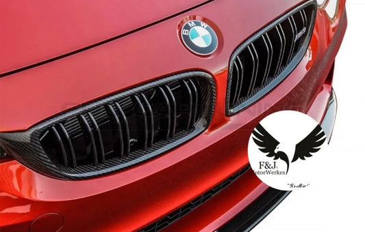 Carbon Elegance Genuine Fibre Kidney Grilles 