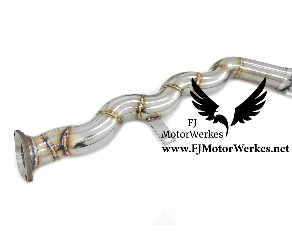 Bmw M2 Equal length Midpipe catback Exhaust stainless steel G87