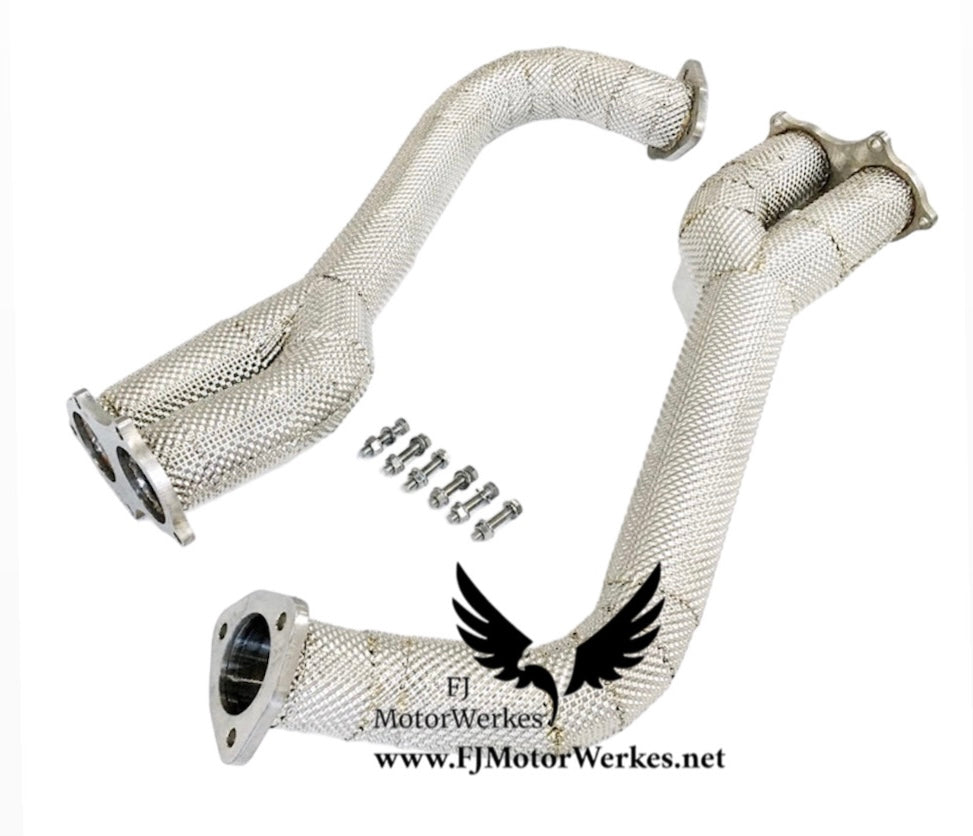 Porsche 982 (718) Cayman/Boxster GTS GT4 Decat Exhaust Downpipes