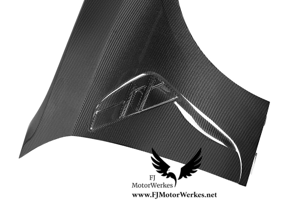 Bmw M3 M4 Carbon Fibre front fender wings - FJ MotorWerkes