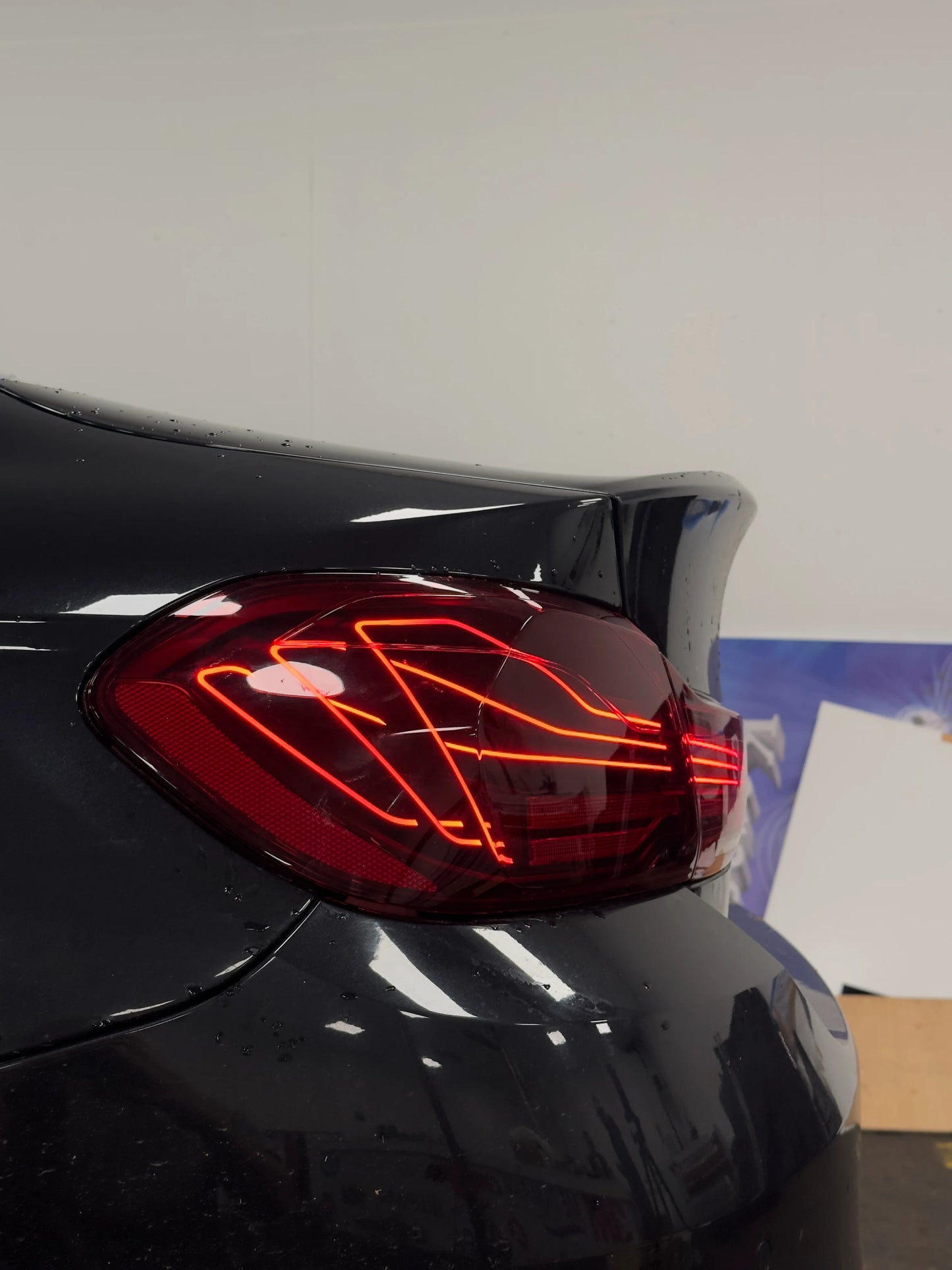 Bmw 4 series M4 F82 F83 F32 F36 Laser rear tail lights gts csl oled - Cherry red or Smoked