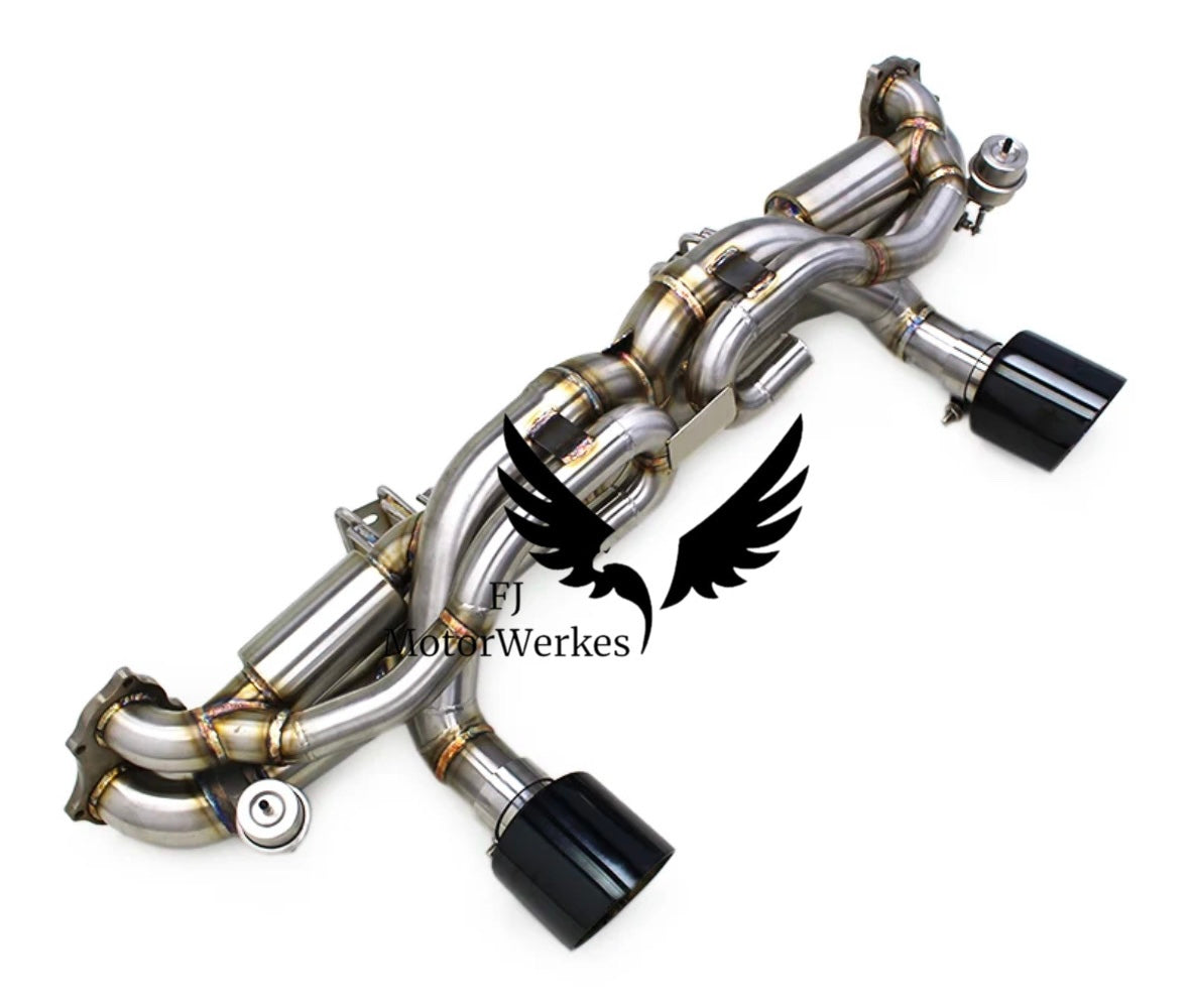 Porsche 718 Cayman GT4 GTS inc Spyder 4.0L valved catback  Performance Exhaust System