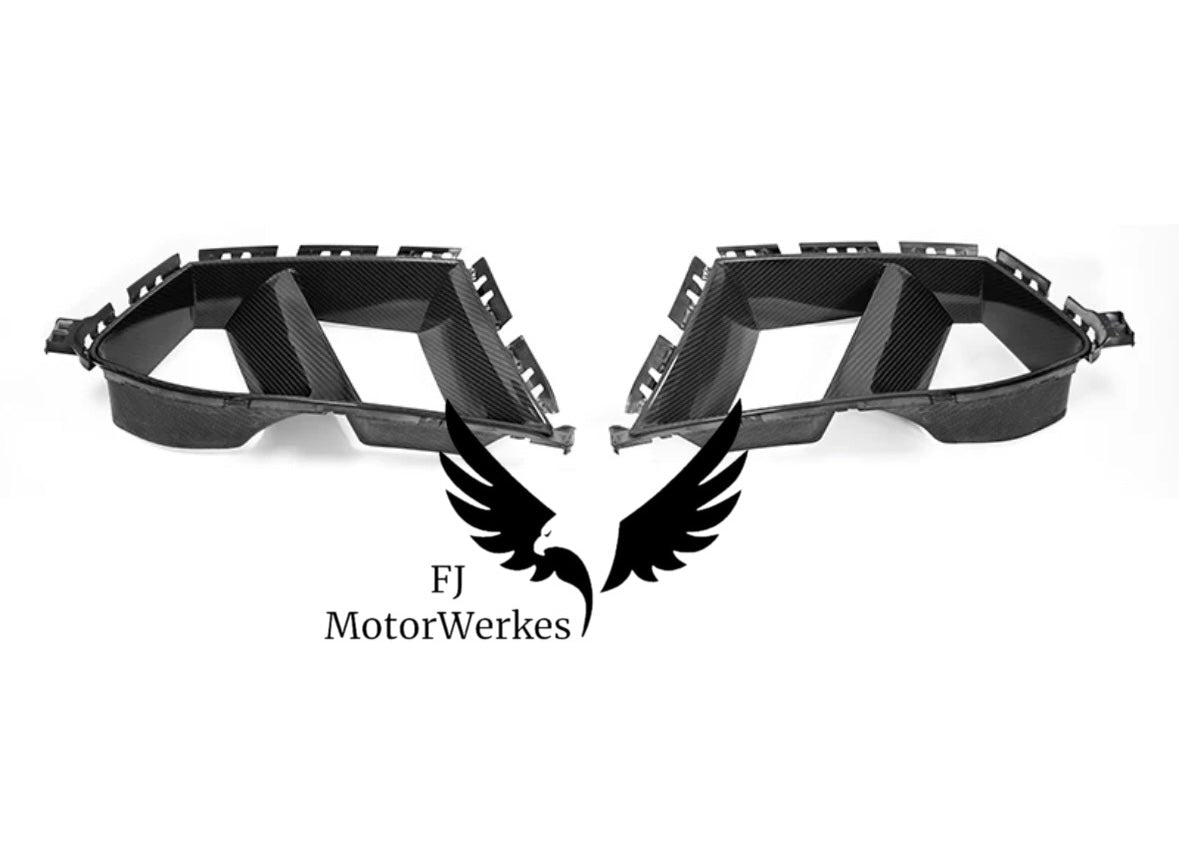 Bmw M3 M4 G8X Front Lower Carbon Fibre Air Ducts