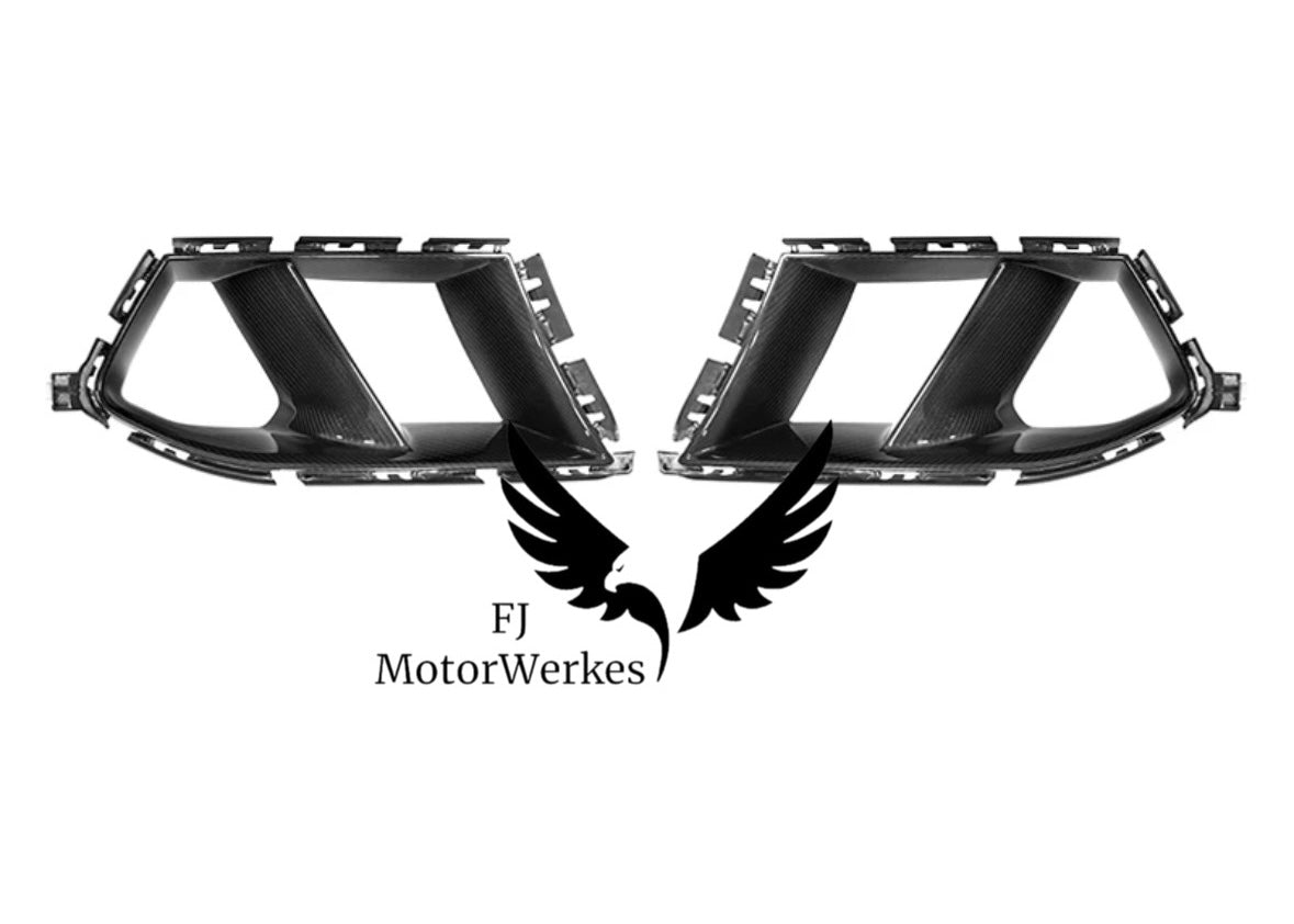 Bmw M3 M4 G8X Front Lower Carbon Fibre Air Ducts