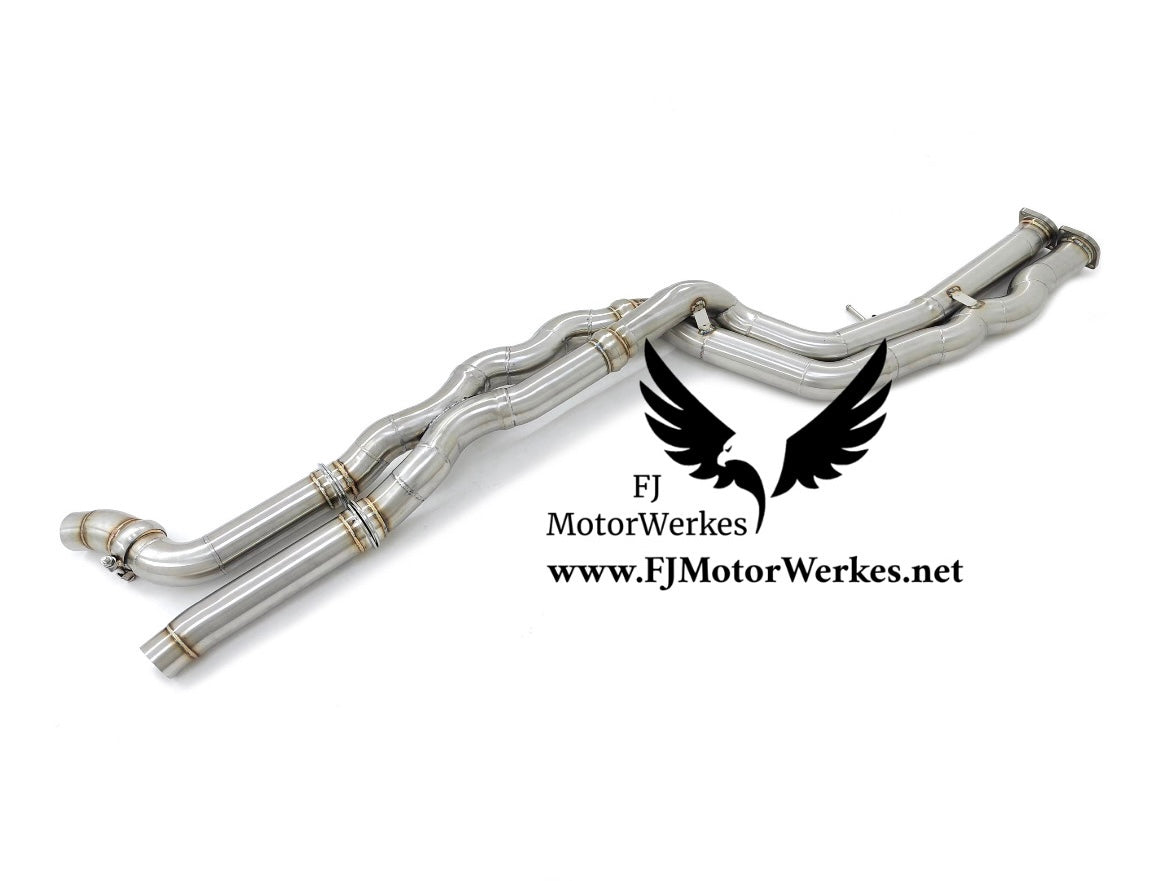 Bmw M2 COMP F87 Equal length Midpipe catback Exhaust stainless steel S55