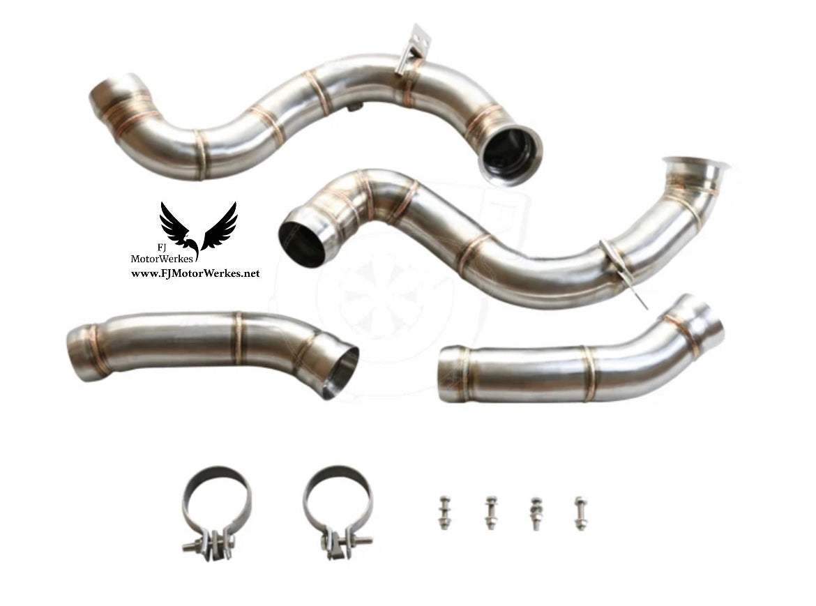 Mercedes C63 AMG 4.0 Decat Downpipes Catless W205 S205 C205 C Class C63S