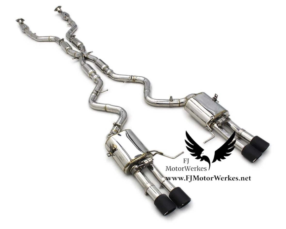 Bmw M3 E90 E92 E93 Full Catback Exhaust system inc Centre pipe