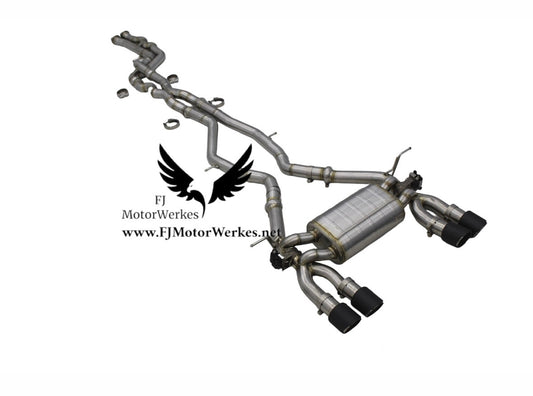 Bmw M3 M4 F80 F82 F83 Catback Exhaust inc equal length midpipe