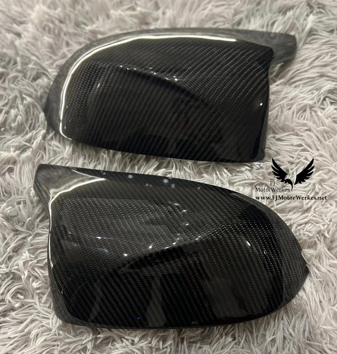 Bmw X3M X4M F97 F98 Carbon Fibre Mirror Caps (Also fits X5M F95 X6M F96)