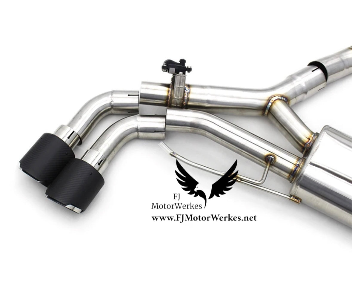 Bmw X5M X6M Full Catback Exhaust 2014 - 2018 F85 F86