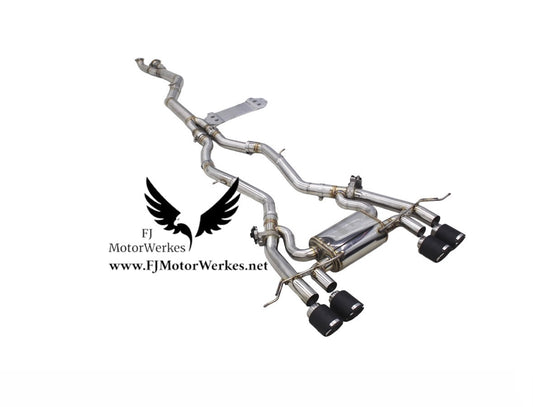 Bmw M3 M4 Full Catback exhaust system inc Single midpipe G80 G81 G82 G83