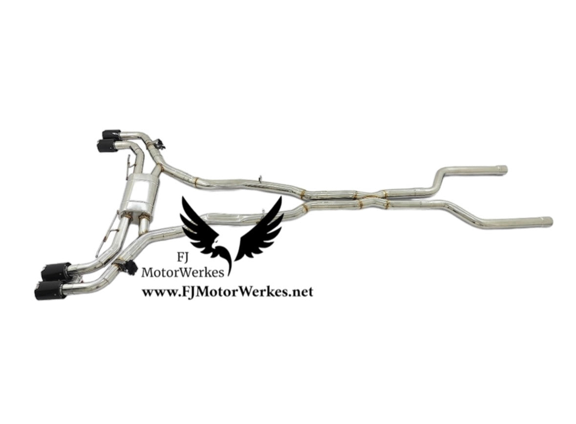 Bmw X5M X6M F95 F96 Full Catback exhaust system