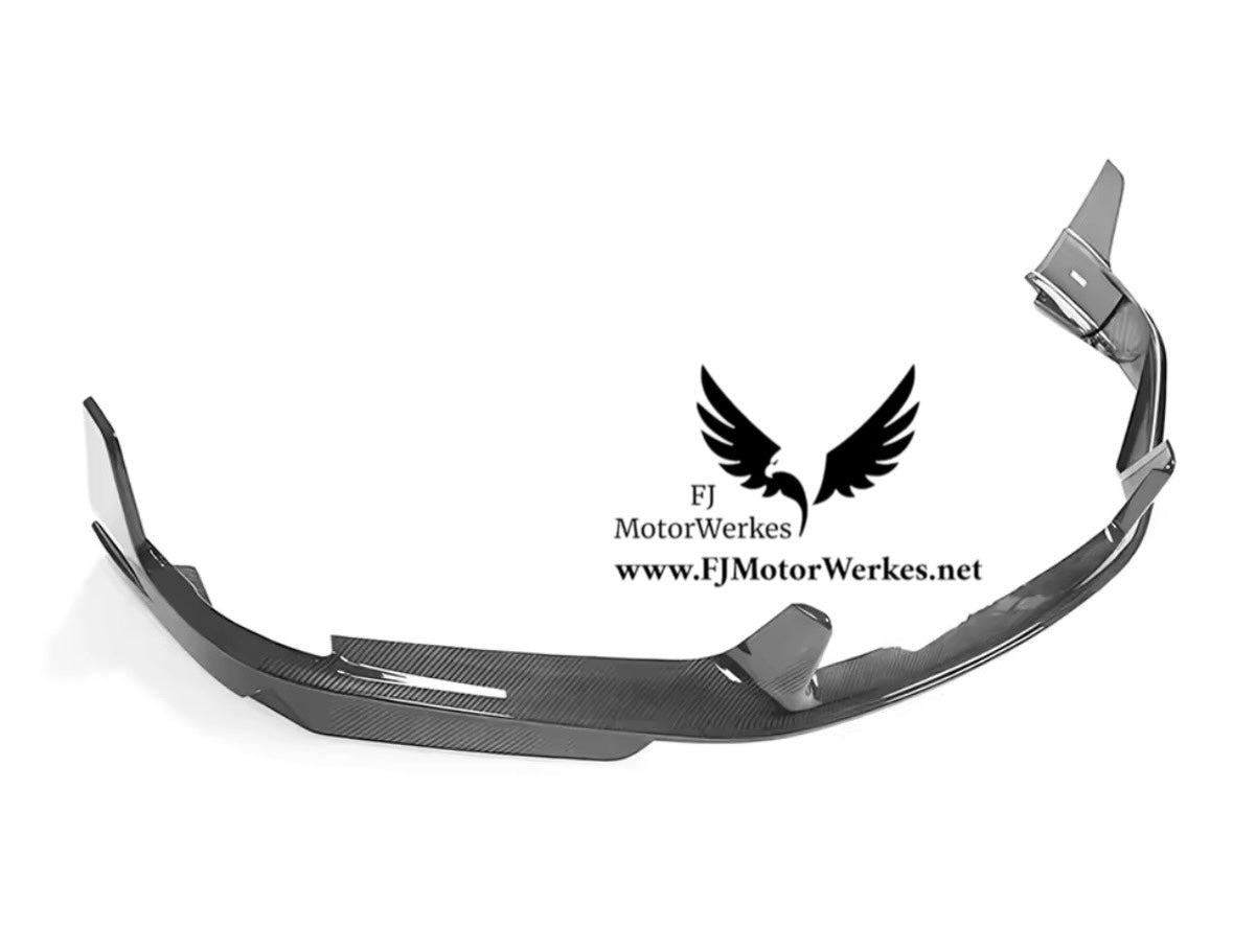 Porsche 911 992 Turbo S Front Carbon Fibre SV splitter