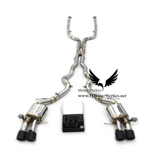 Bmw M6 F06 Full Catback Exhaust system inc Midpipe