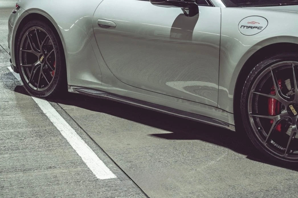 Porsche 911 992 GTS Style Carbon Fibre Side Skirts