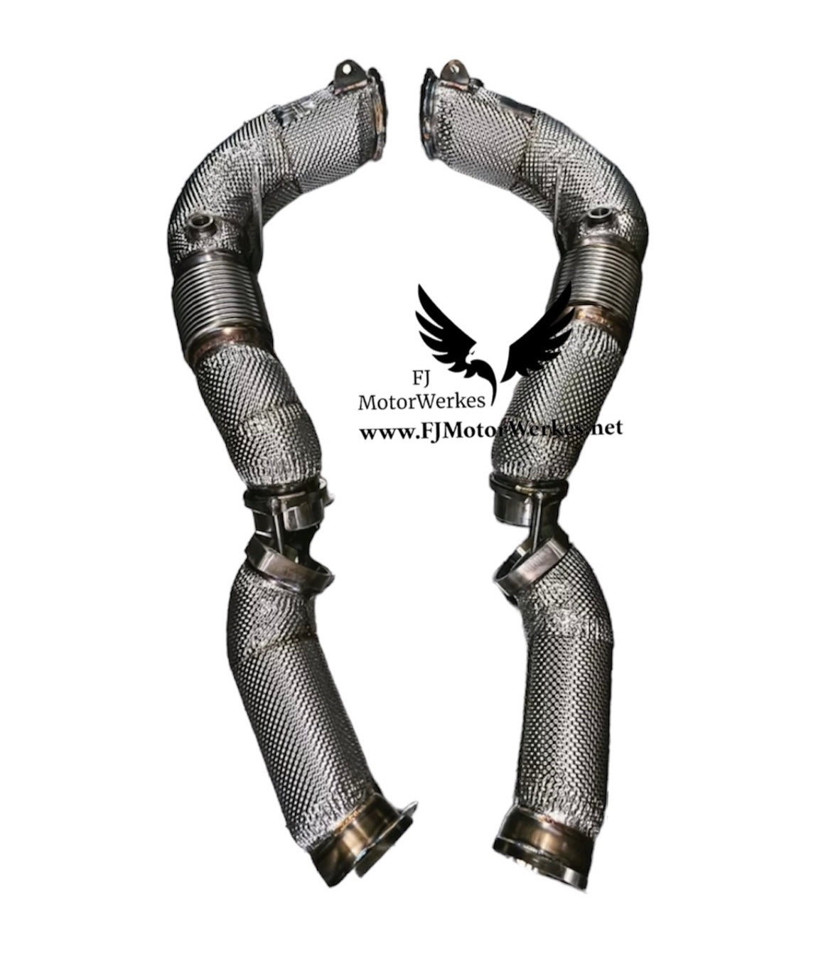 BMW M5 M8 F90 F92 F93 LCI inc CS Late 2021 + Decat Downpipe primary & secondary, OPF delete catless