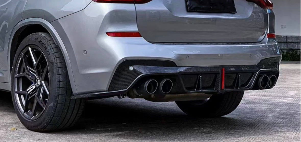 Bmw X3M X4M Vader F1 rear Carbon diffuser pre lci only - 2 Styles