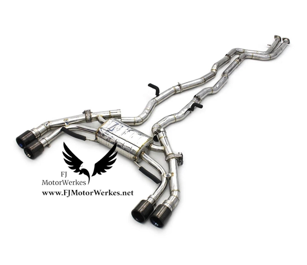 Bmw X3M X4M Full Catback Exhaust system inc Midpipe F97 F98