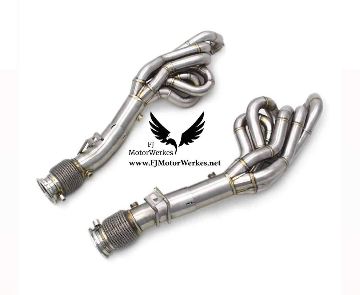 Lamborghini Huracan lp580 lp610 Competition Race Headers/Manifold Downpipe Decat