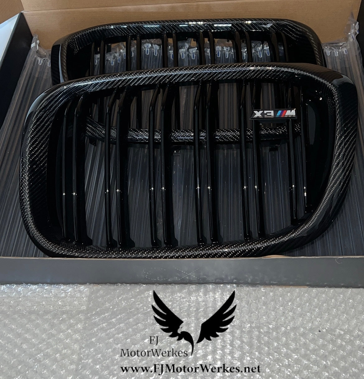 Bmw X3M X4M M performance Carbon kidney grill F97 F98