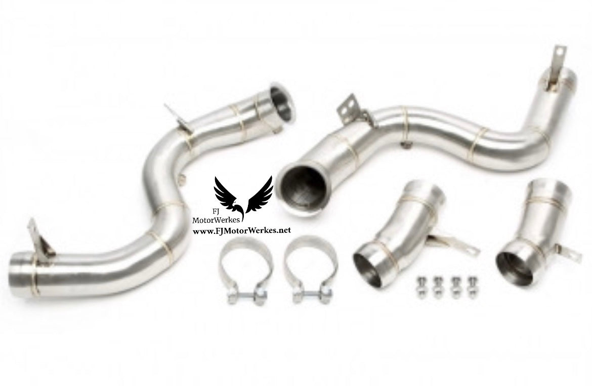 Mercedes Benz S-Class AMG S63 W222 M177 engines decat downpipe