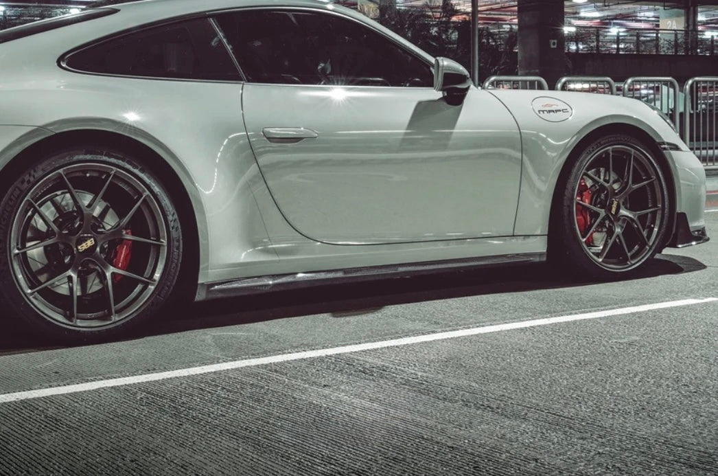 Porsche 911 992 GTS Style Carbon Fibre Side Skirts