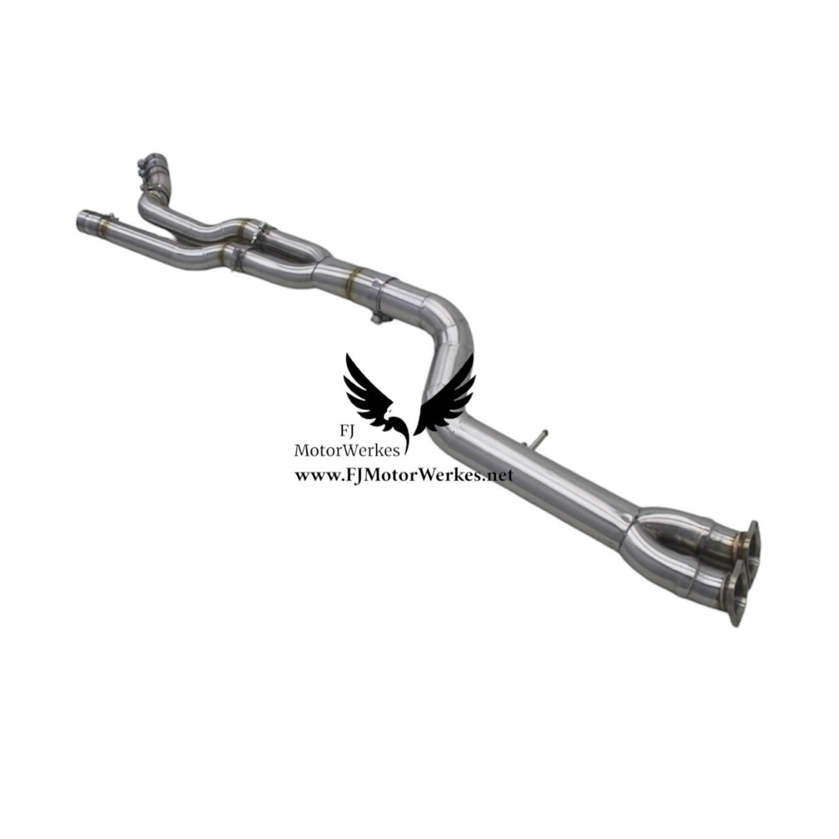 Bmw M2 COMP Single Midpipe catback Exhaust stainless steel F87 S55