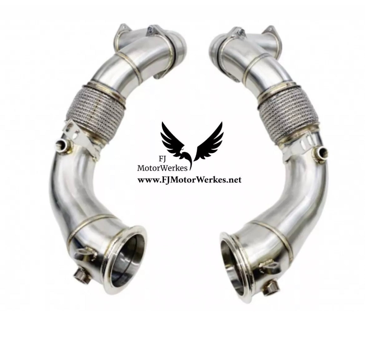 Bmw M5 G90 Decat Downpipes primary & secondry